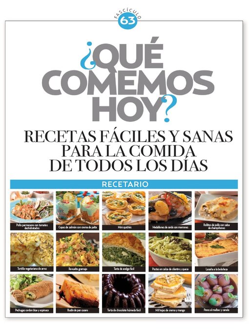 Title details for ¿Qué comemos hoy? by Media Contenidos - Available